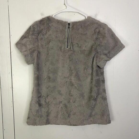 Leifsdottir Top Womens Size Small Soft Plus Short Sleeve Boxy Lined Anthro - Picture 7 of 8